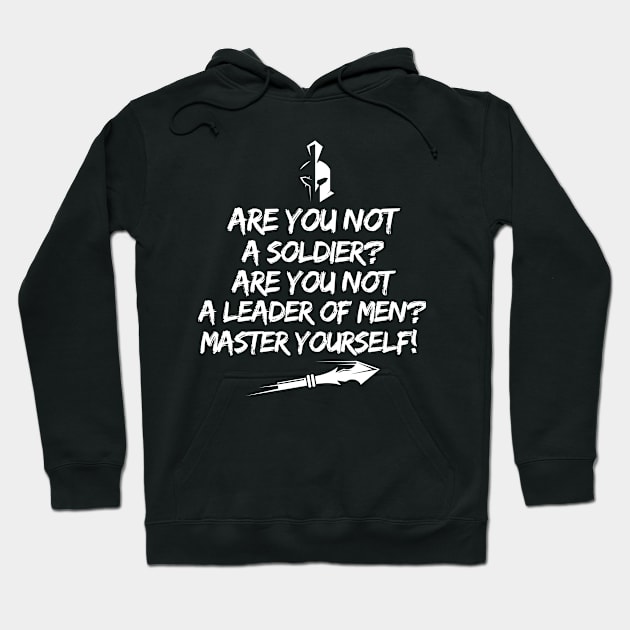 Master yourself! Hoodie by mksjr